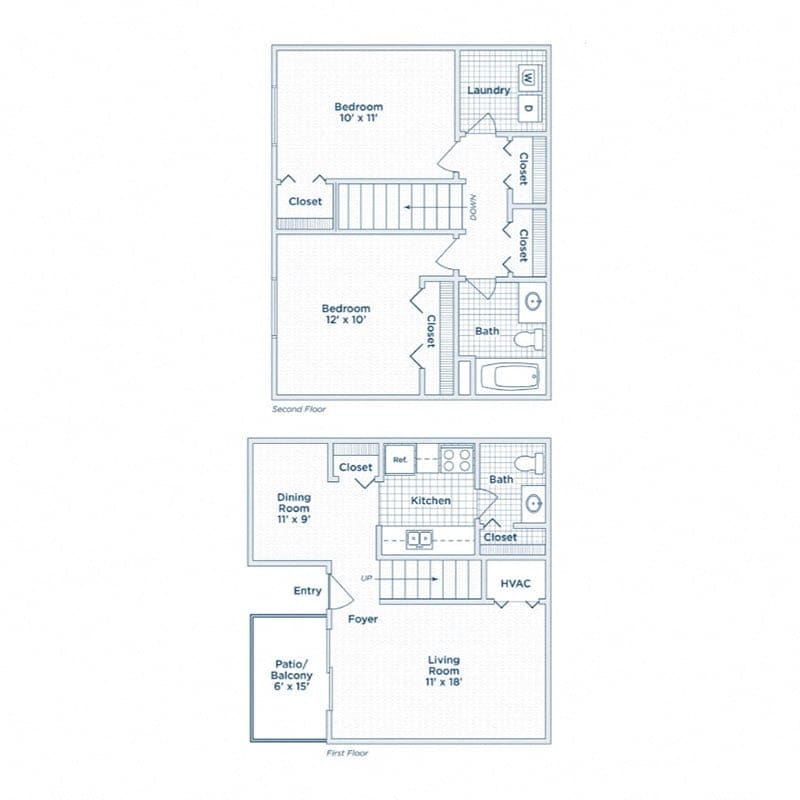 the lakes of holland apartments floor plan B